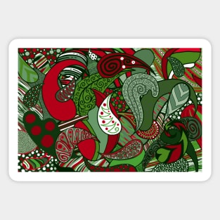 A Very Paisley Christmas to You! Sticker